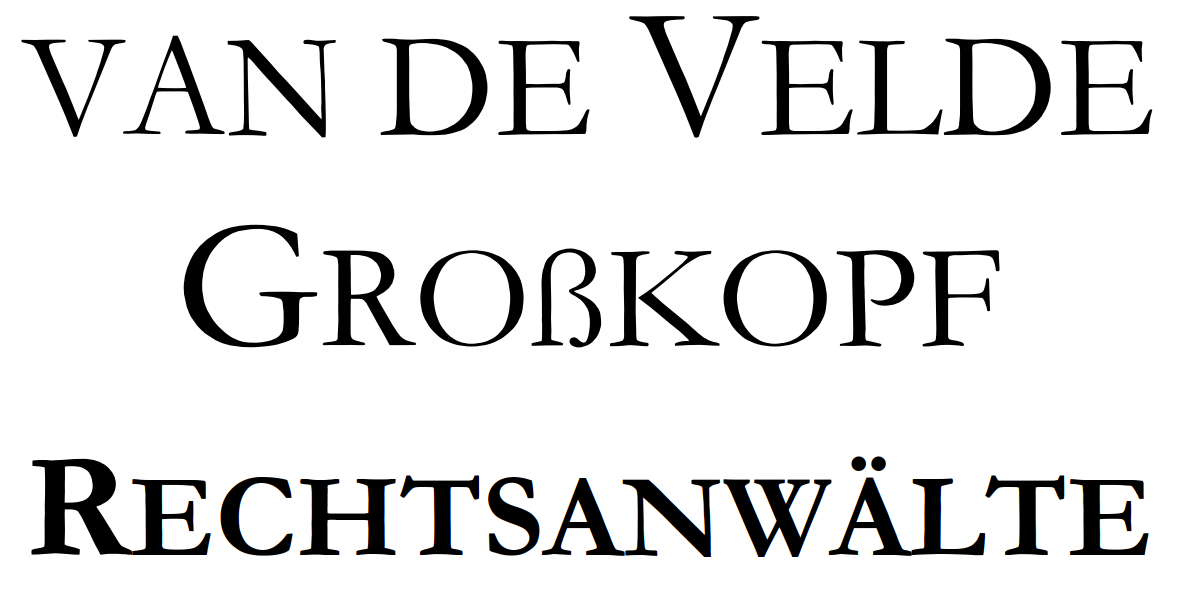 van de Velde Großkopf Rechtsanwälte – Fachanwälte für Arbeitsrecht Strafrecht Verkehrsrecht in Hamburg
